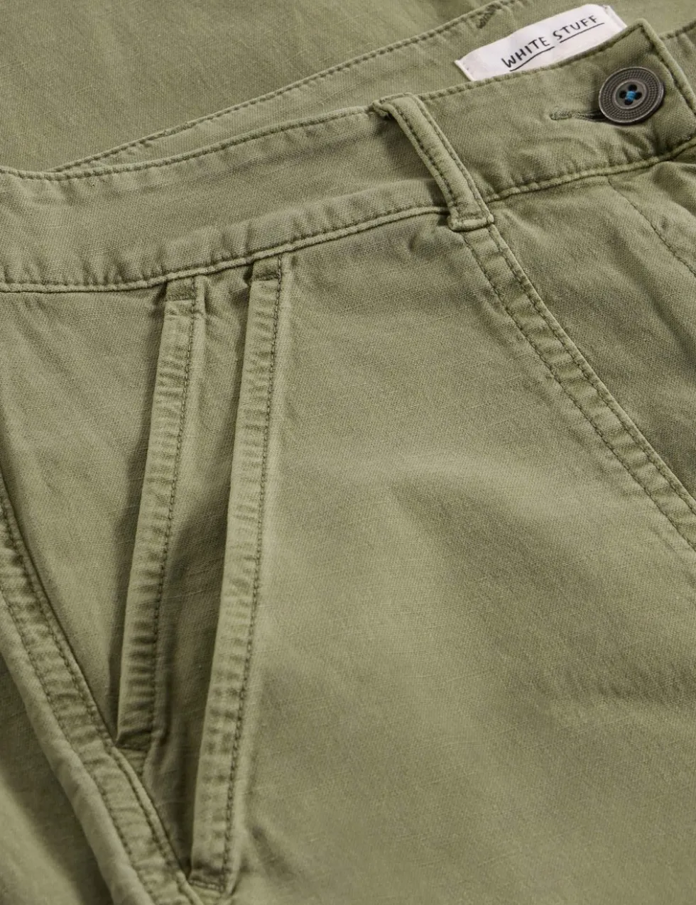 Cotton Rich Wide Leg Chinos