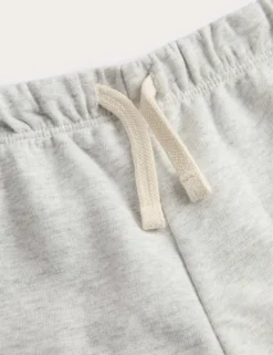 Cotton Rich Wide Leg Striped Joggers (0-3 Yrs)