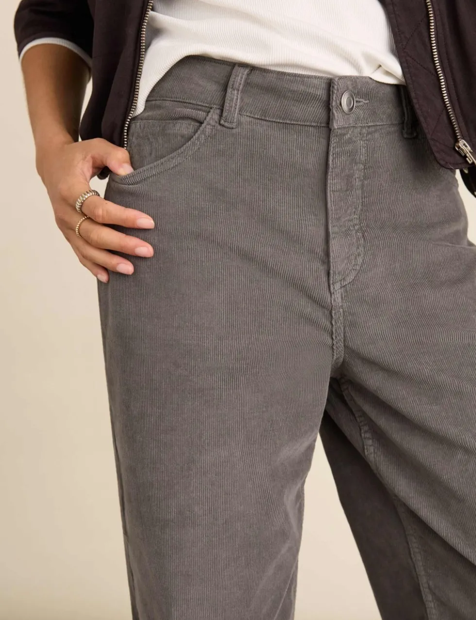 Cotton Rich Wide Leg Trousers