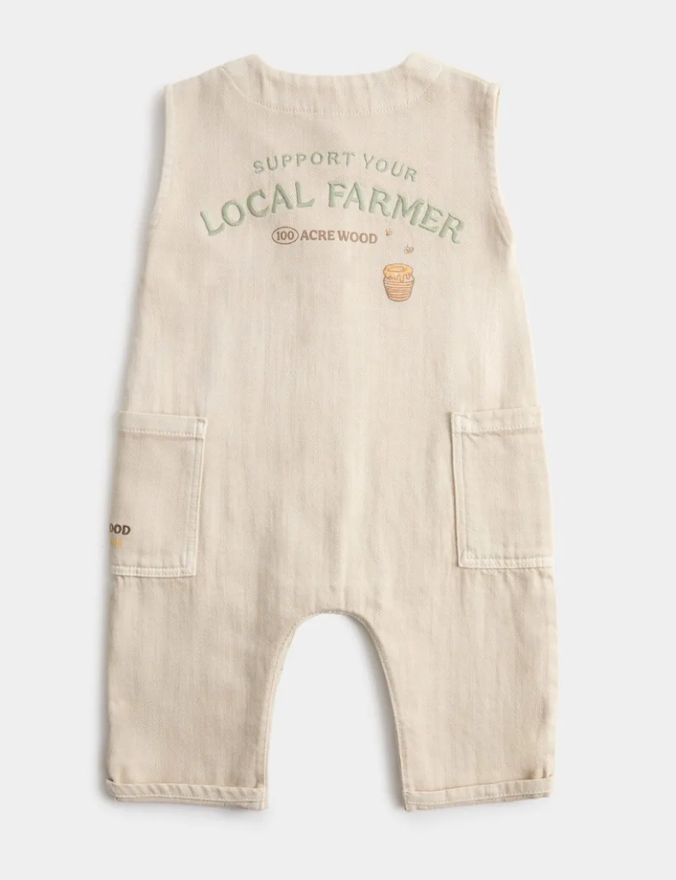 Cotton Rich Winnie the Pooh™ Romper (0-3 Yrs)