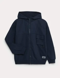 Cotton Rich Zip Hoodie (6-16 Yrs)