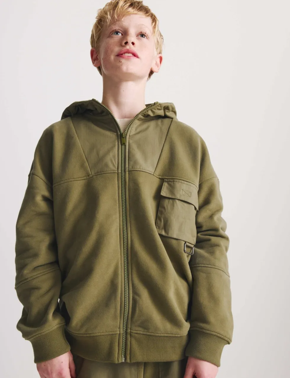 Cotton Rich Zip Hoodie (6-16 Yrs)