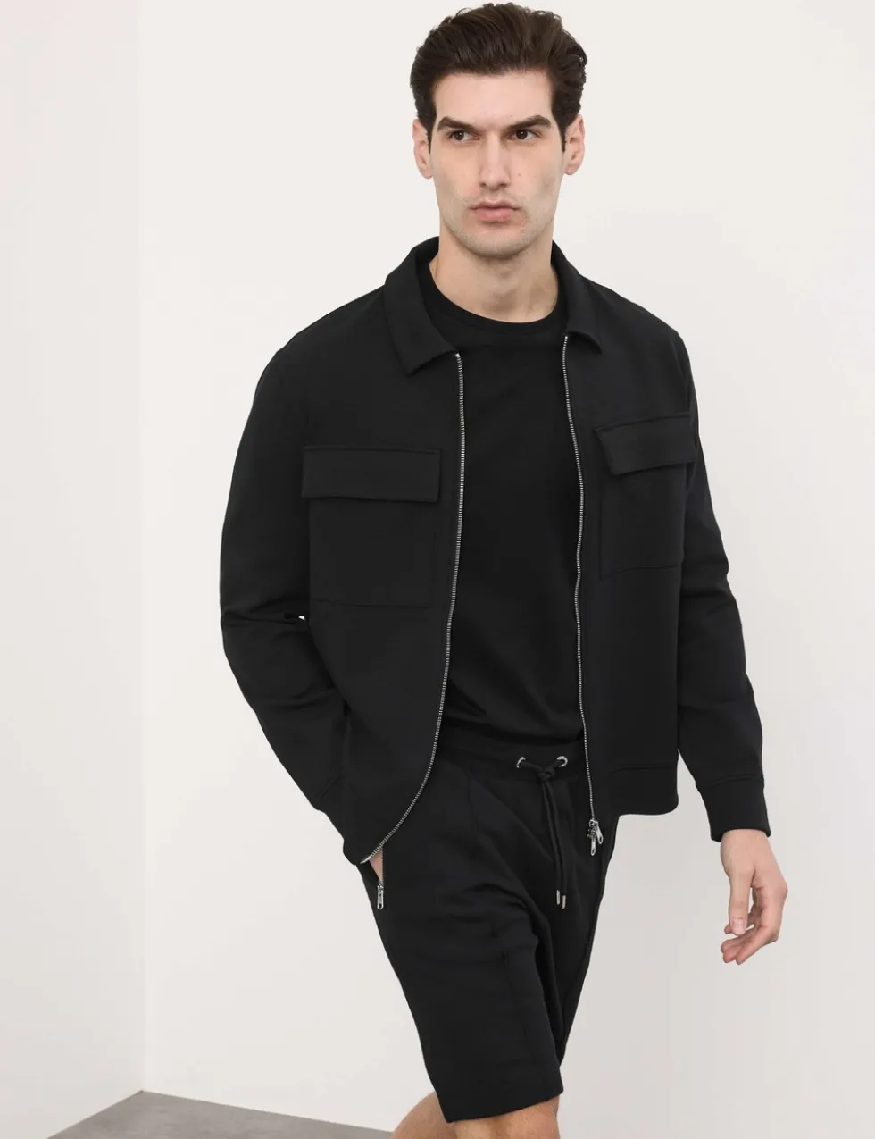 Cotton Rich Zip Jacket