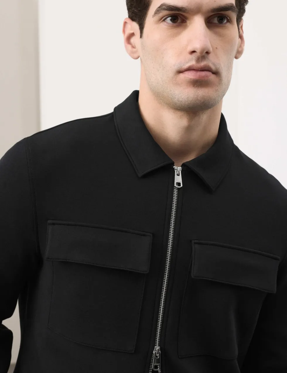 Cotton Rich Zip Jacket