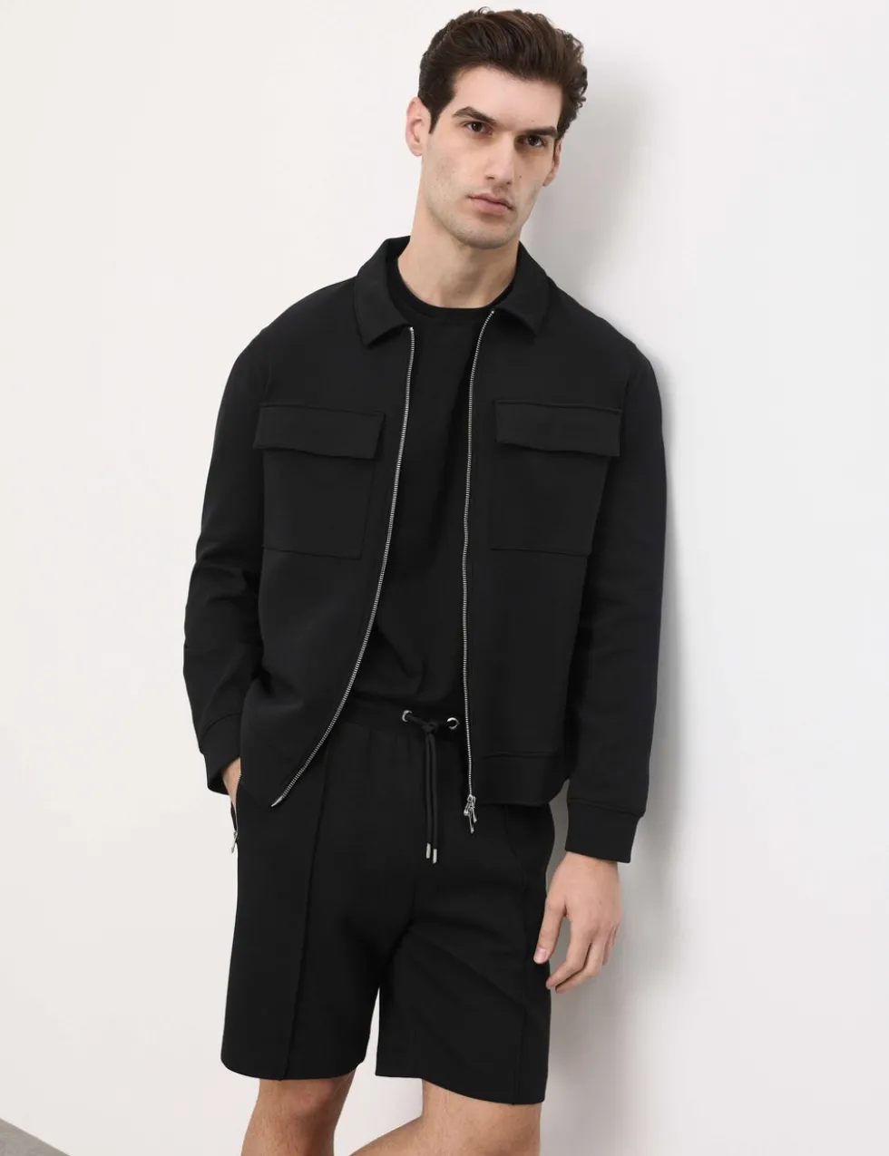 Cotton Rich Zip Jacket