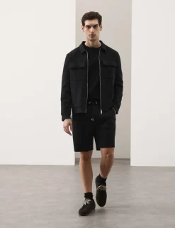 Cotton Rich Zip Jacket