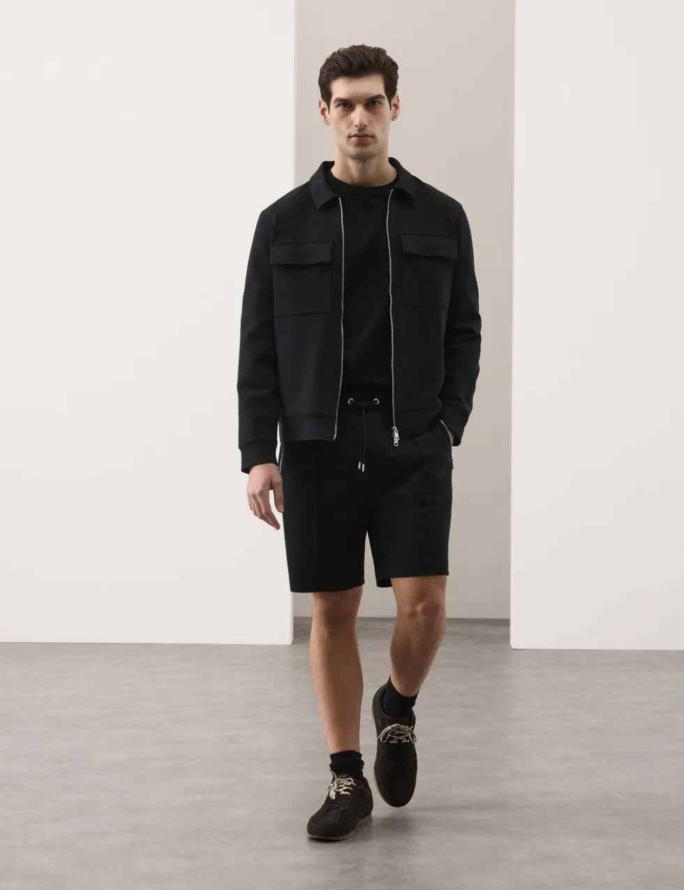 Cotton Rich Zip Jacket