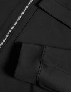 Cotton Rich Zip Jacket