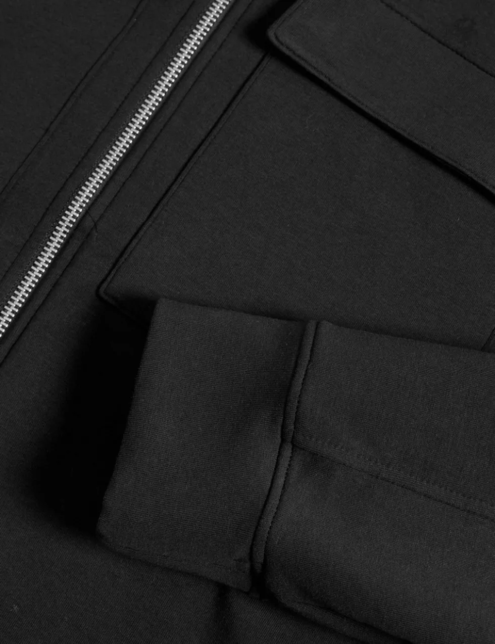 Cotton Rich Zip Jacket