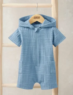 Cotton Rich Zip Romper (9 Mths-3 Yrs)