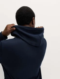 Cotton Rich Zip Through Hoodie