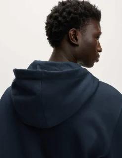 Cotton Rich Zip Through Hoodie