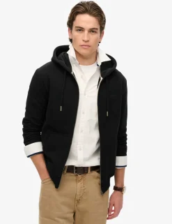 Cotton Rich Zip Up Hoodie