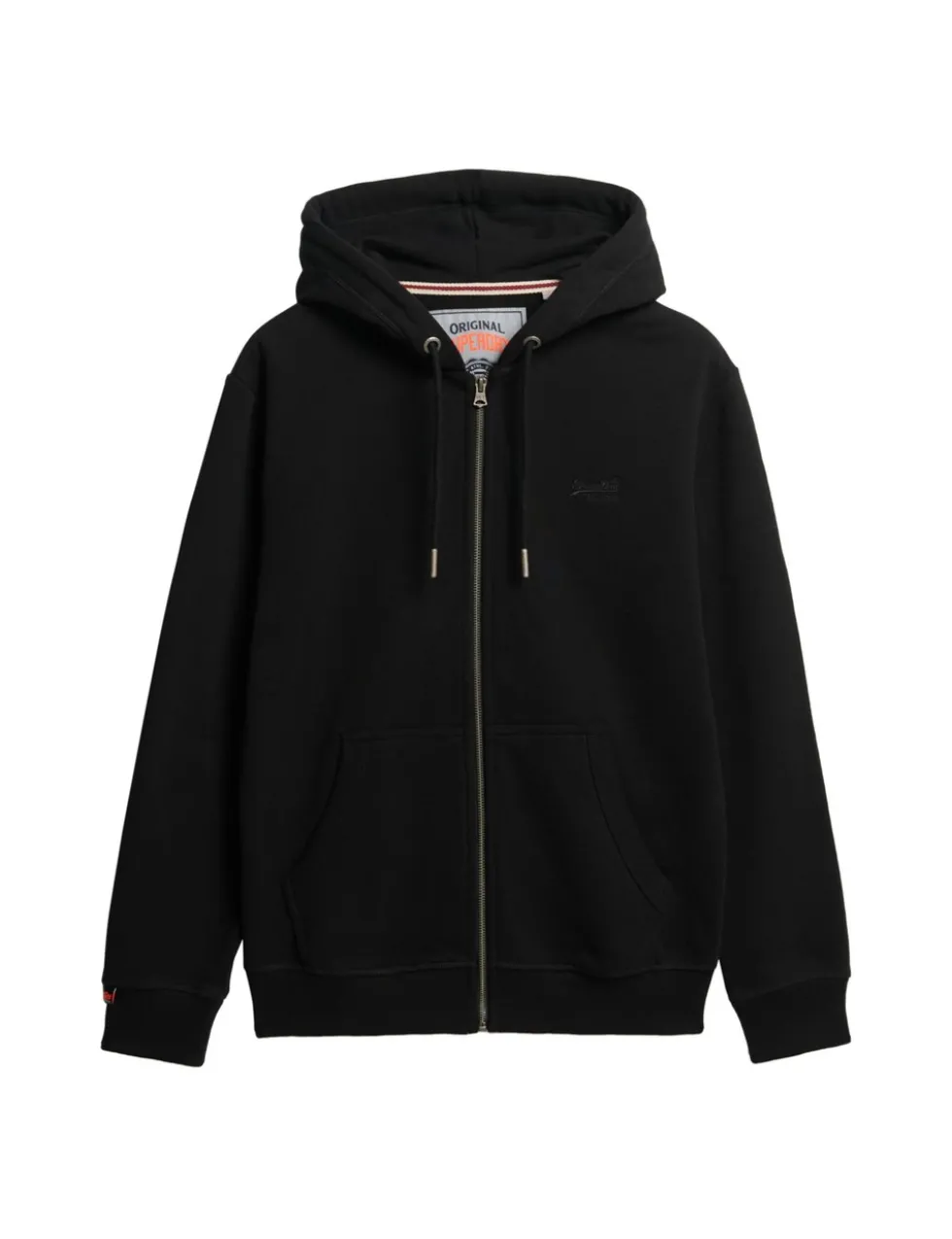 Cotton Rich Zip Up Hoodie