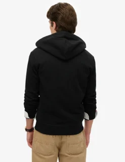 Cotton Rich Zip Up Hoodie