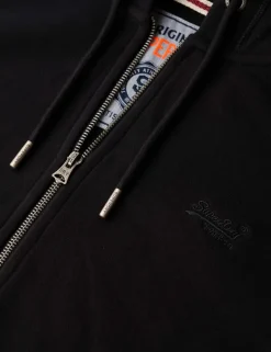 Cotton Rich Zip Up Hoodie