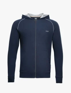 Cotton Rich Zip Up Hoodie