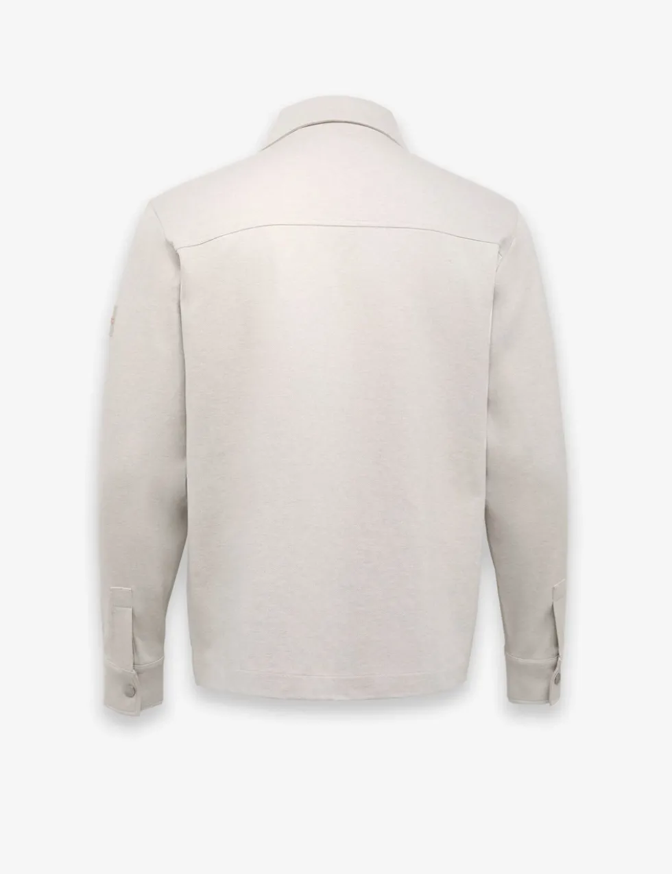 Cotton Rich Zip Up Overshirt