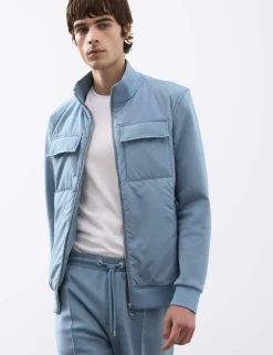 Cotton Rich Zip Up Pocket Jacket