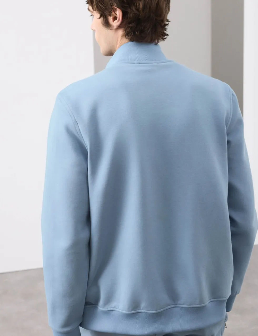 Cotton Rich Zip Up Pocket Jacket
