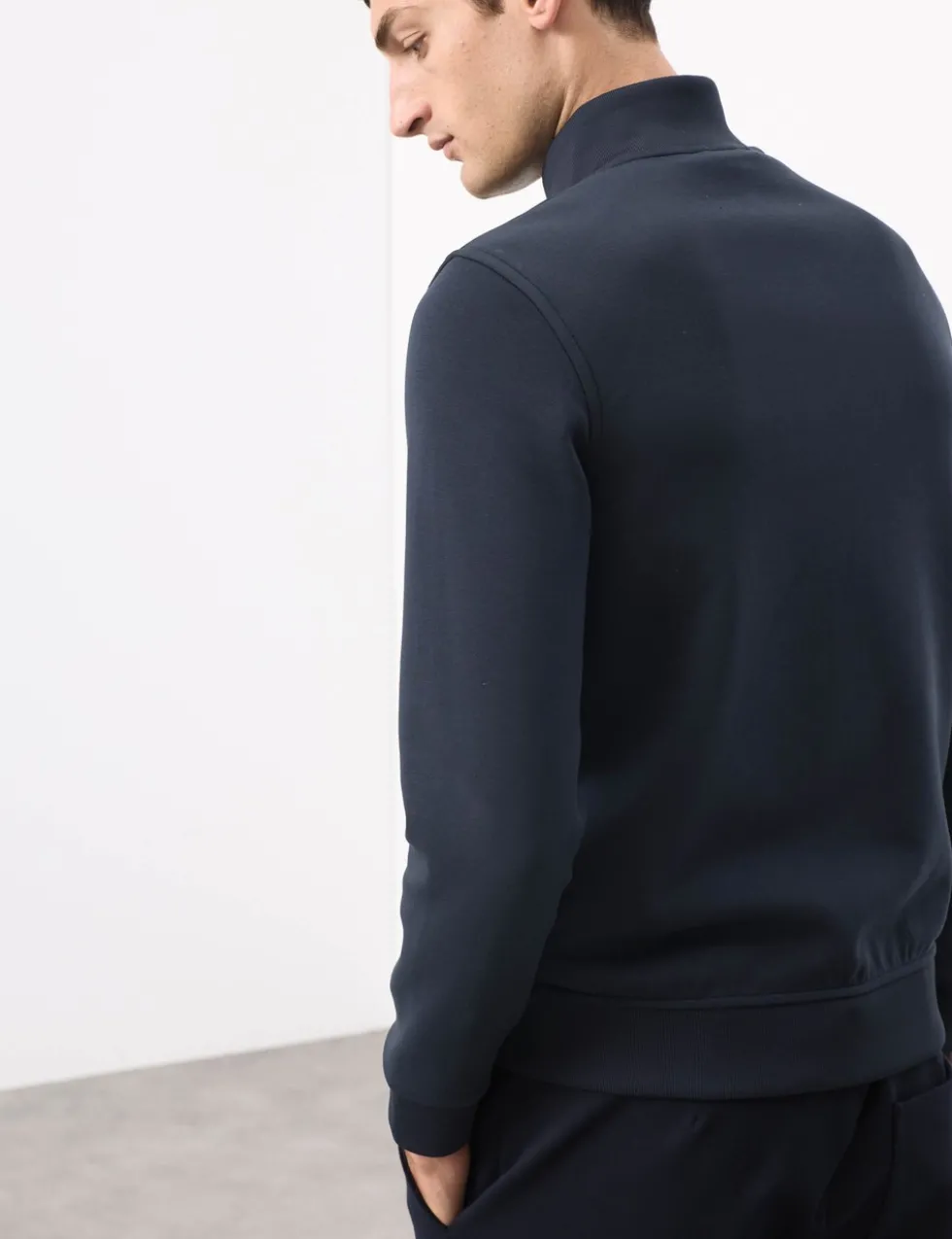 Cotton Rich Zip Up Pocket Jacket