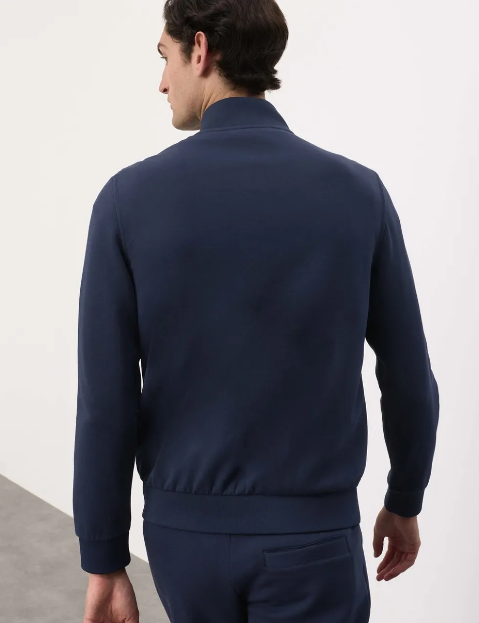Cotton Rich Zip Up Quilted Jacket