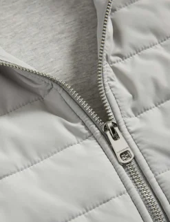 Cotton Rich Zip Up Quilted Gilet with Stormwear™