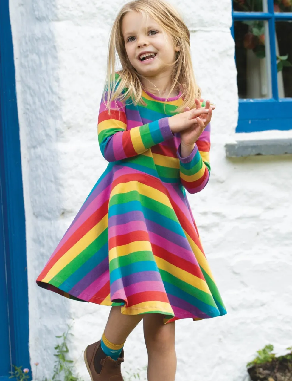 Cotton Striped Dress (6 Mths-7 Yrs)