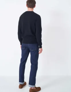 Cotton V-Neck Jumper