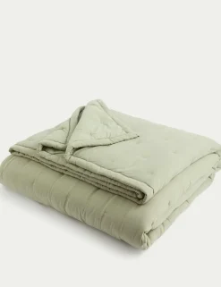 Cotton with Linen Bedspread
