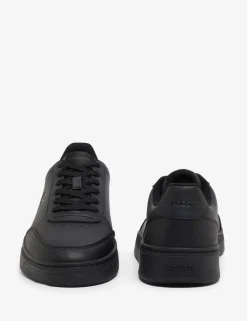 Court Pro Leather Lace-Up Trainers