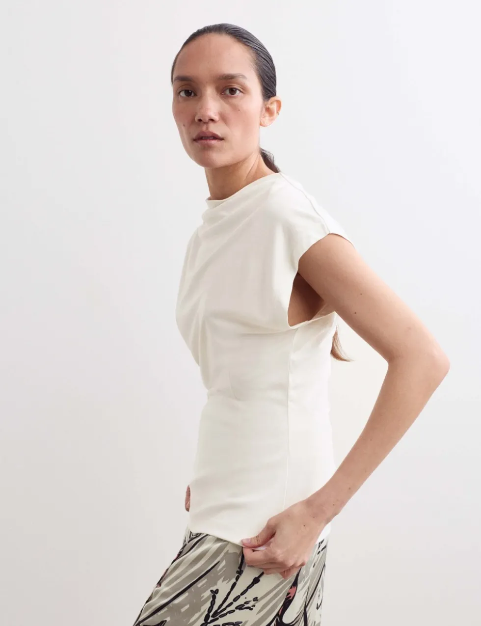 Cowl Neck Top