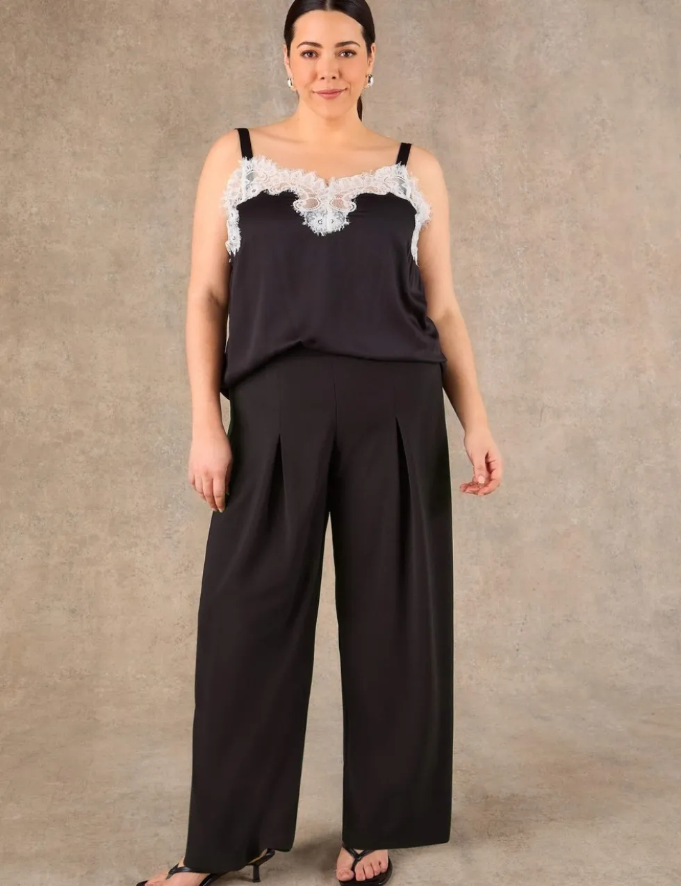 Crepe Tailored Trousers