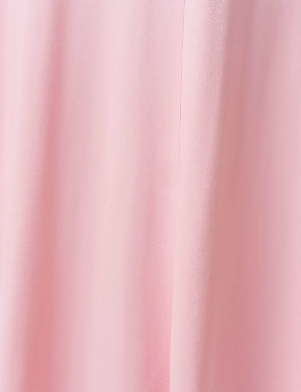 Crepe V-Neck Midi Tea Dress