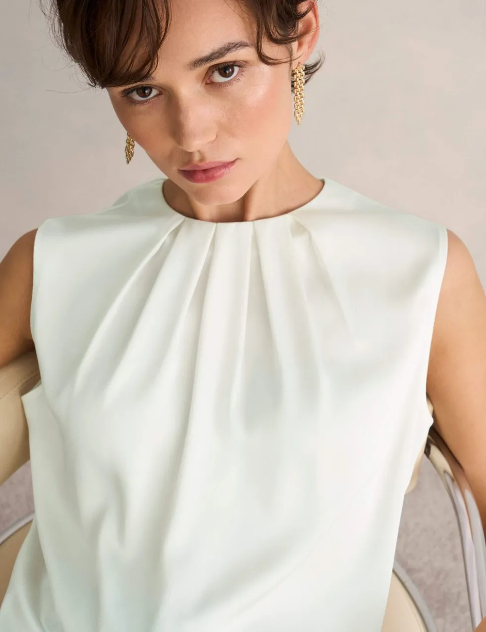 Crew Neck Blouse