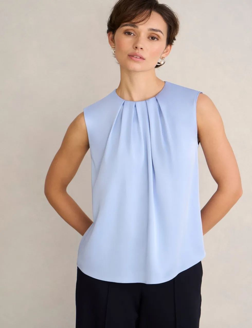 Crew Neck Blouse