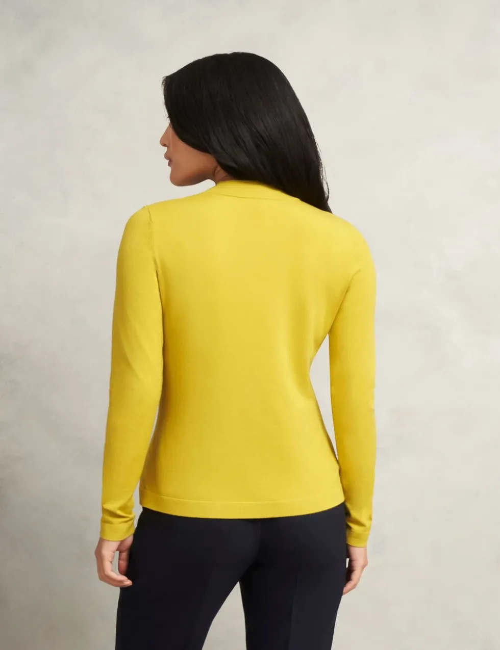 Crew Neck Keyhole Jumper