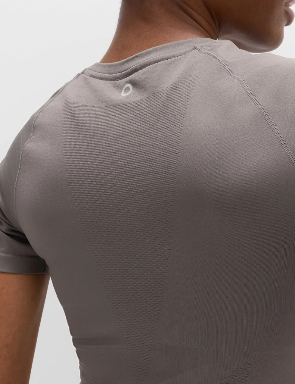 Crew Neck Seamless Fitted Top