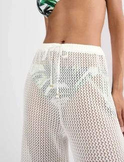 Crochet-Style Beach Trousers