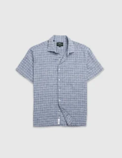 Croftview Linen Rich Checked Shirt