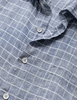 Croftview Linen Rich Checked Shirt