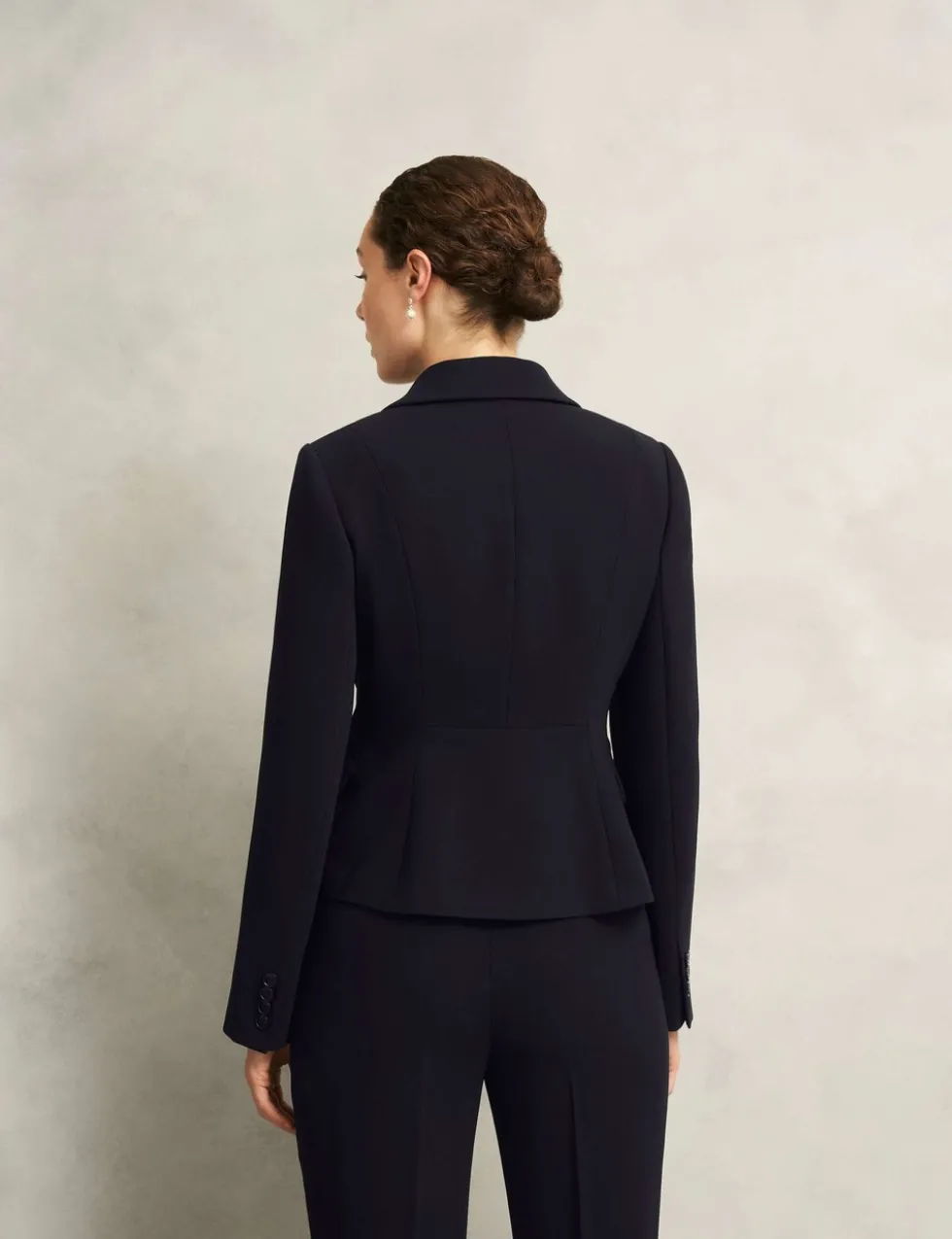 Cropped Tailored Jacket
