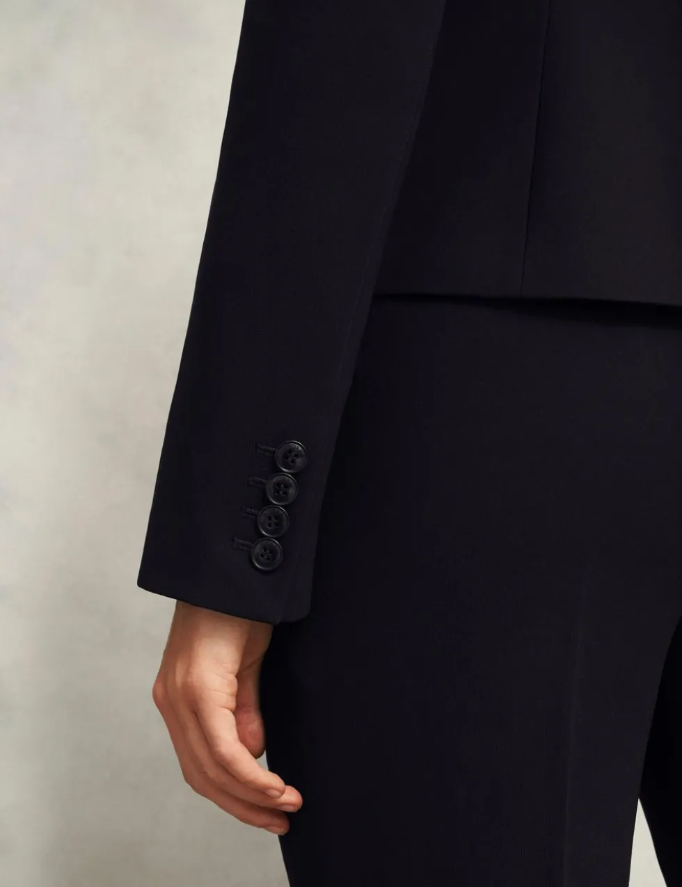 Cropped Tailored Jacket