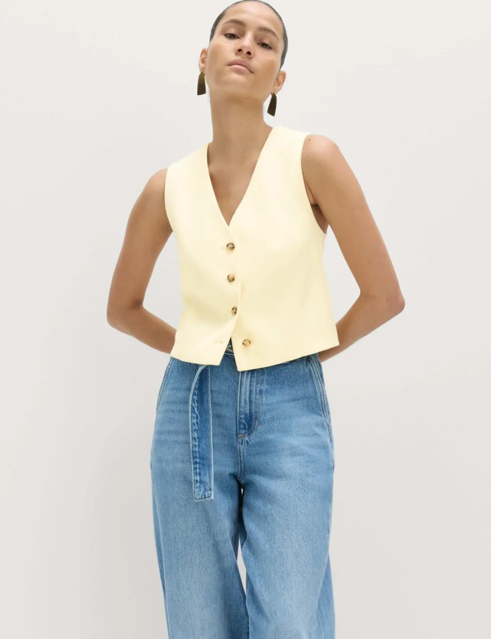 Cropped Waistcoat