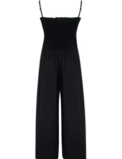 Cropped Wide Leg Jumpsuit