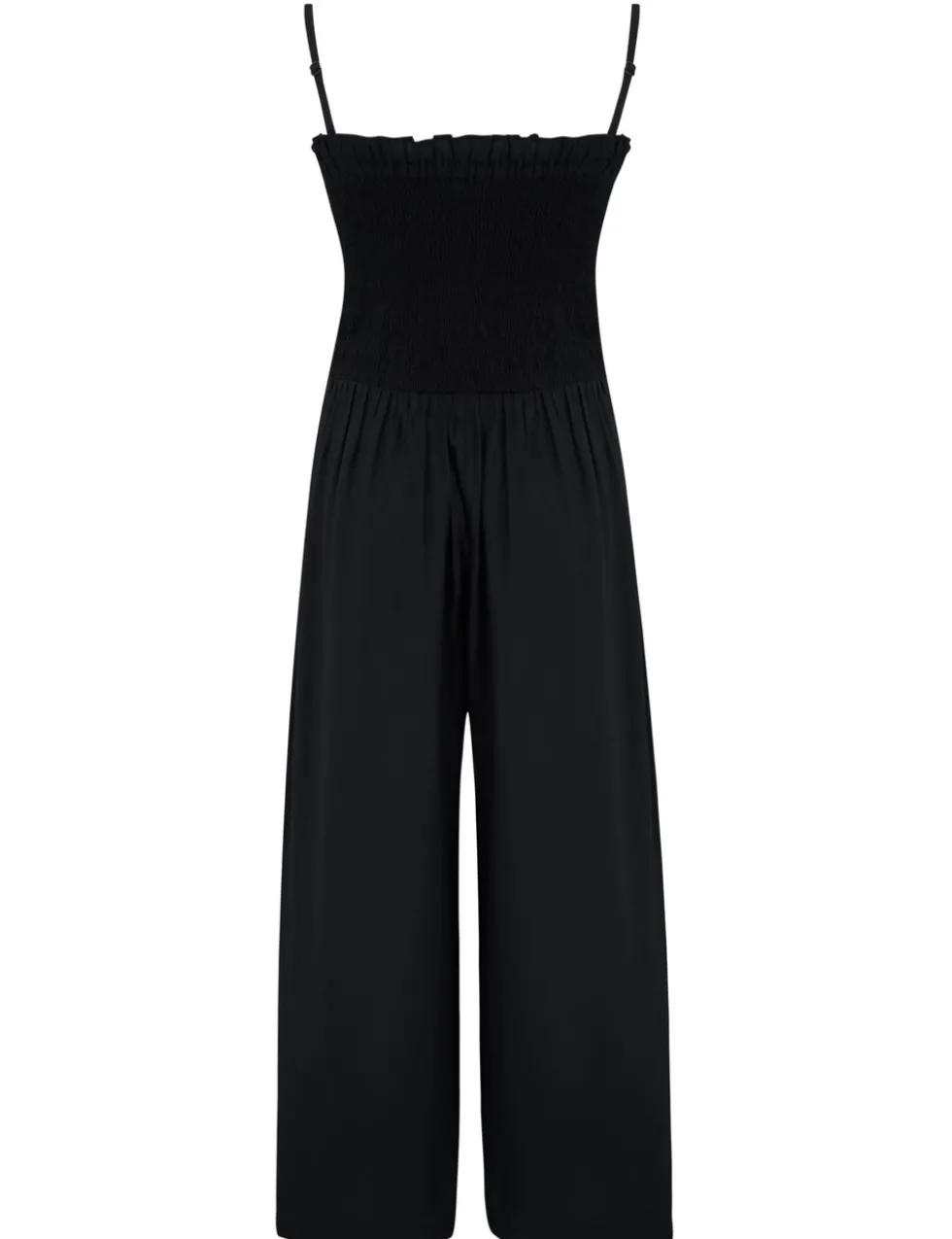 Cropped Wide Leg Jumpsuit