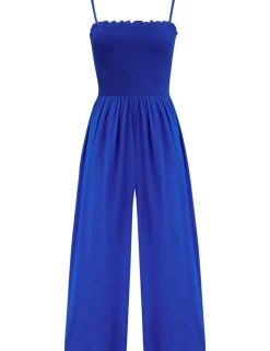 Cropped Wide Leg Jumpsuit