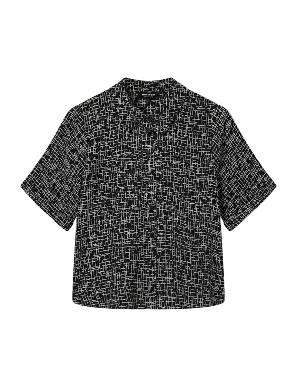 Cupro Rich Printed Shirt