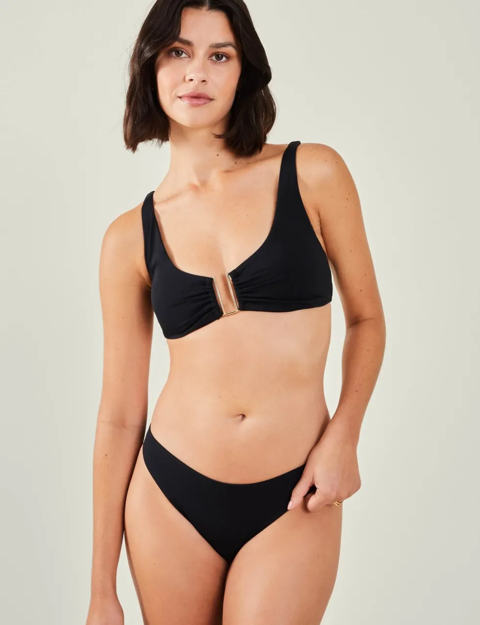 Cut Out Bikini Top