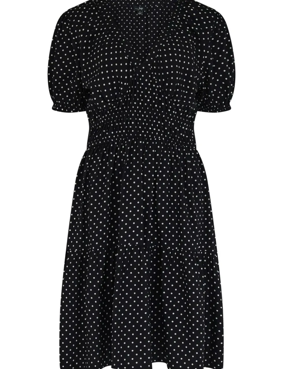 Danielle Elasticated Chanel Tiered Short Dress